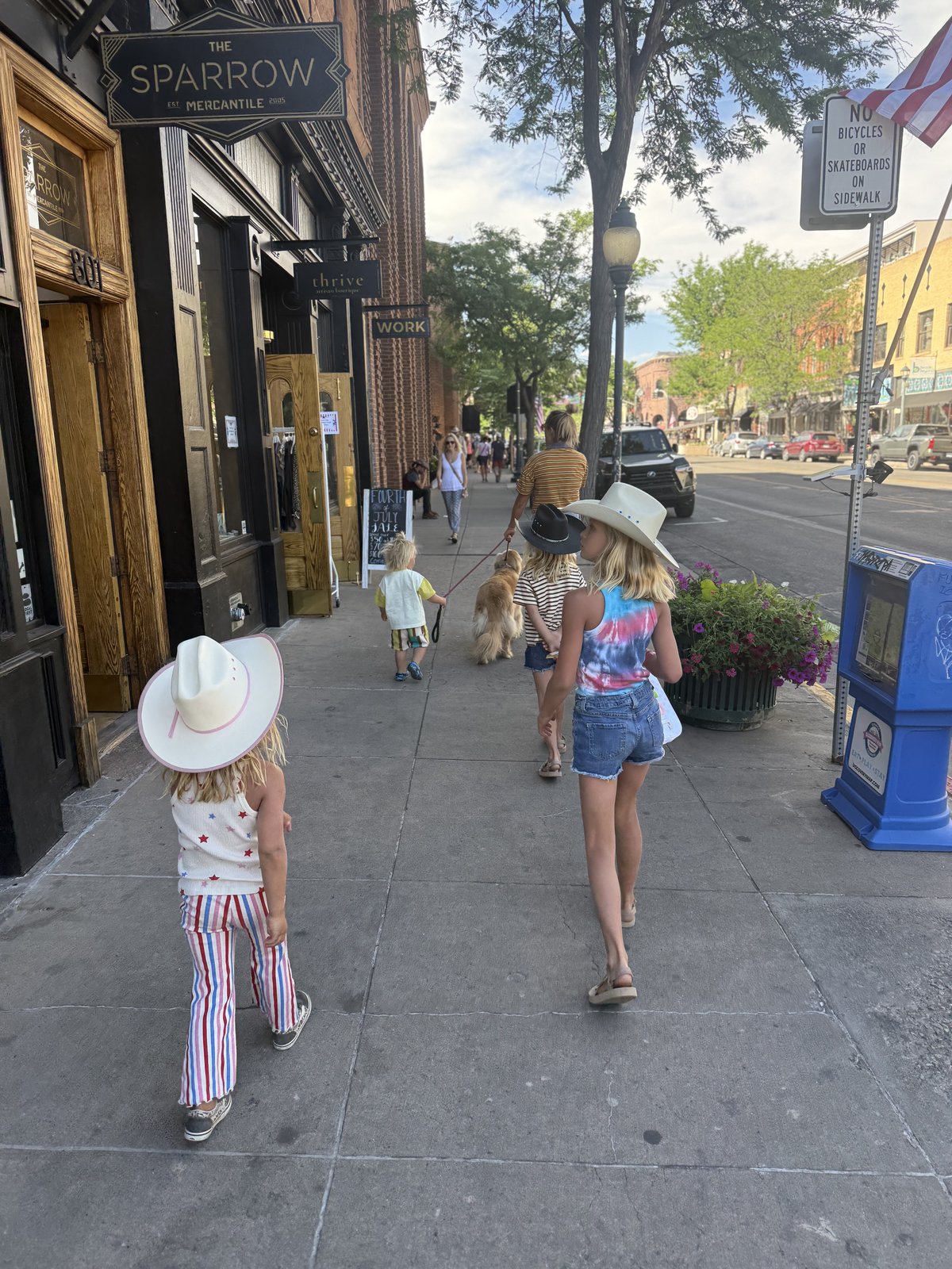 Downtown Durango streets during a 4th of July celebration
